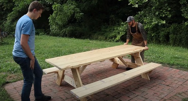 DIY Picnic Table Build