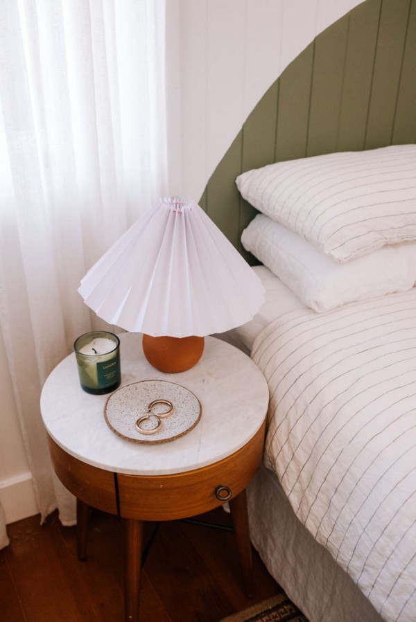 DIY Pleated Paper Lampshade