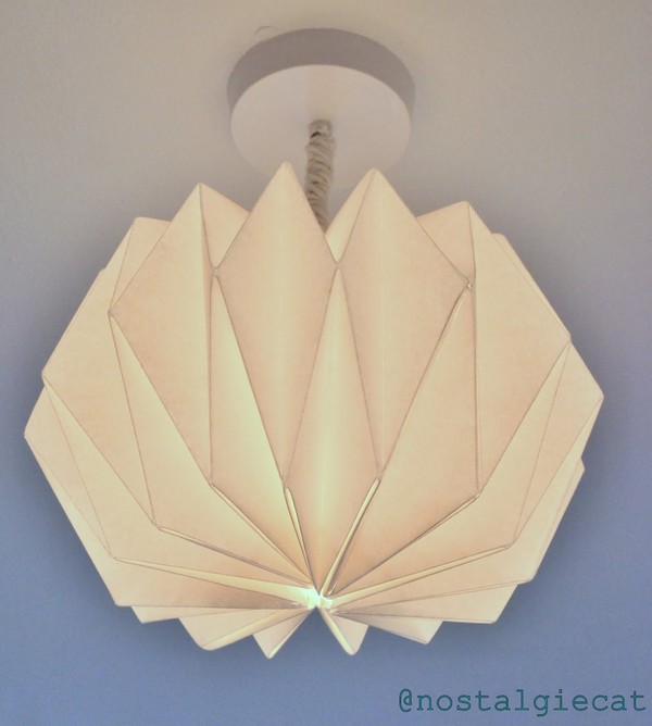 Large Origami Lampshade