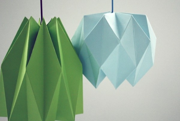 Paper Folding Origami Lampshade
