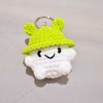Crochet Baby Mushroom Keychain Pattern